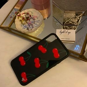 iphone XR cherry phone case